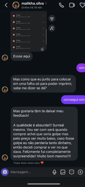 Depoimento real de cliente